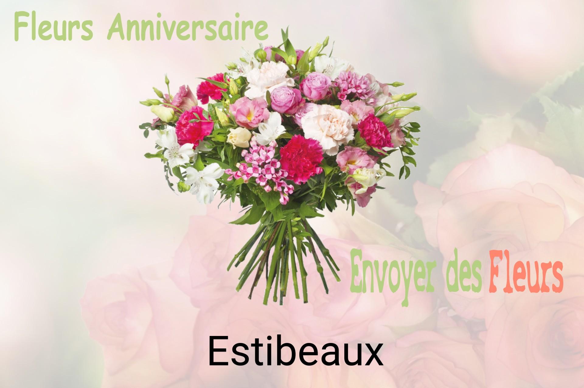 Bouquet de fleurs d’anniversaire livré à Estibeaux